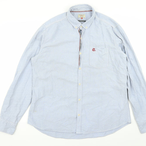 NEXT Mens Blue    Button-Up Size XL
