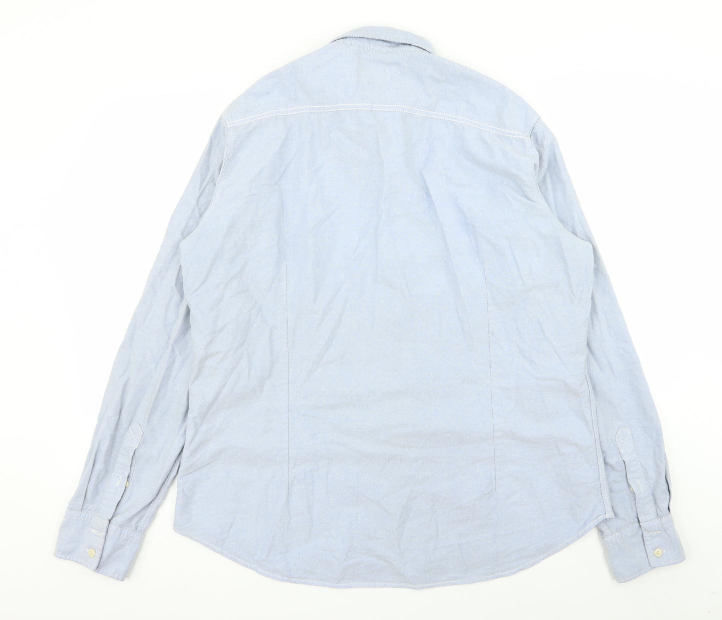 NEXT Mens Blue    Button-Up Size XL