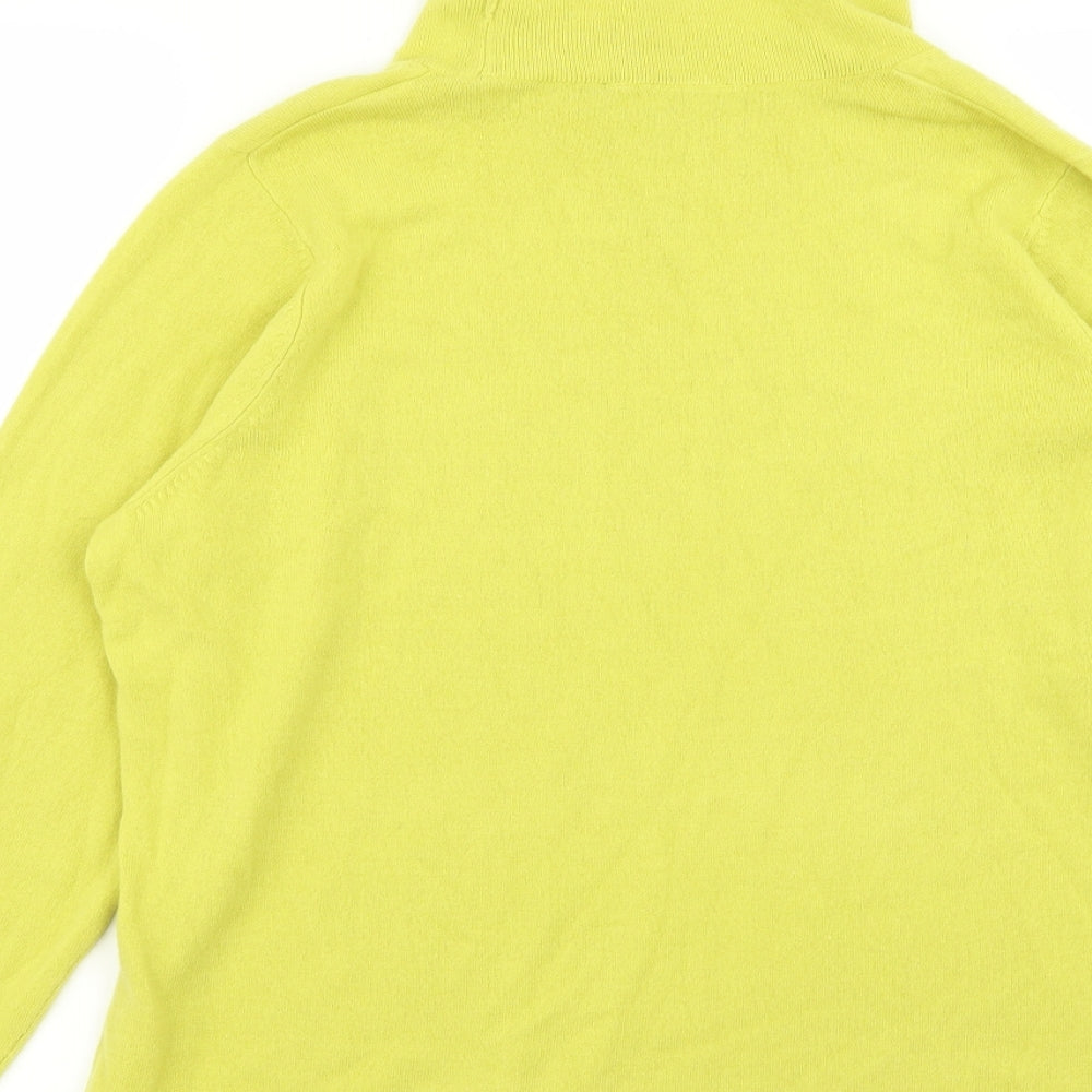 Bonmarché Womens Yellow   Pullover Jumper Size 16