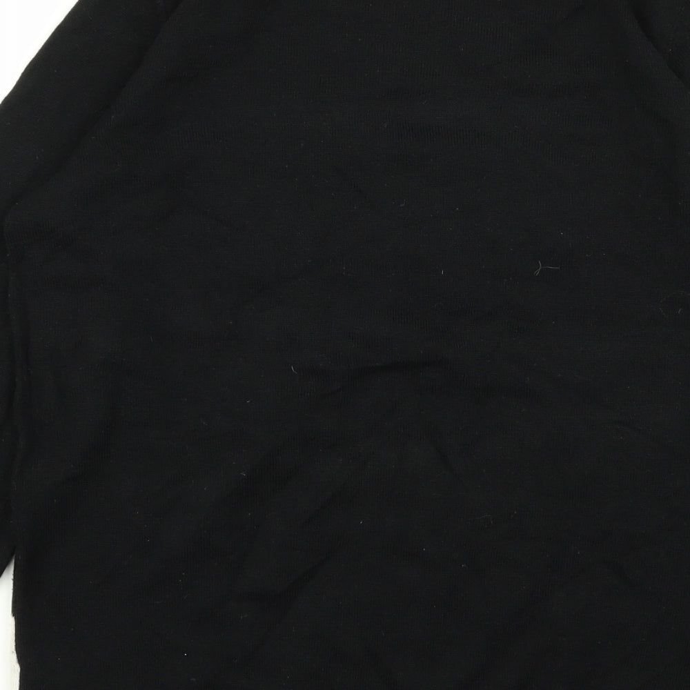 livenergy Mens Black   Pullover Jumper Size M  - christmas jumper