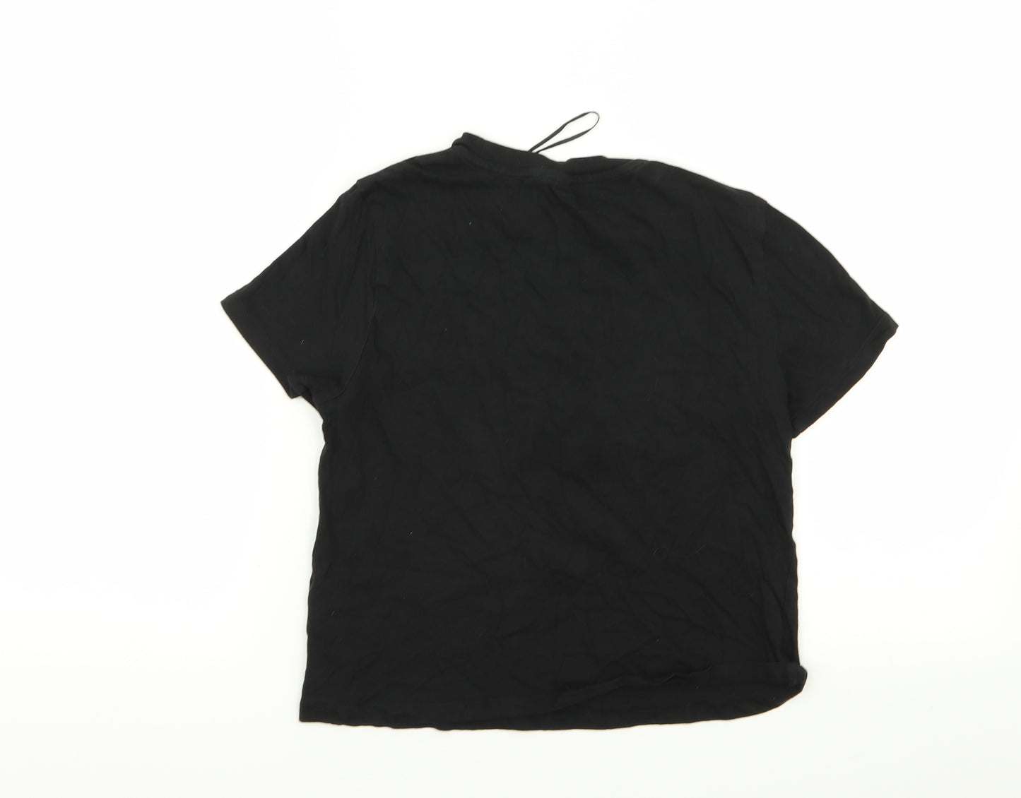 Divided by H&M Womens Black   Basic T-Shirt Size S