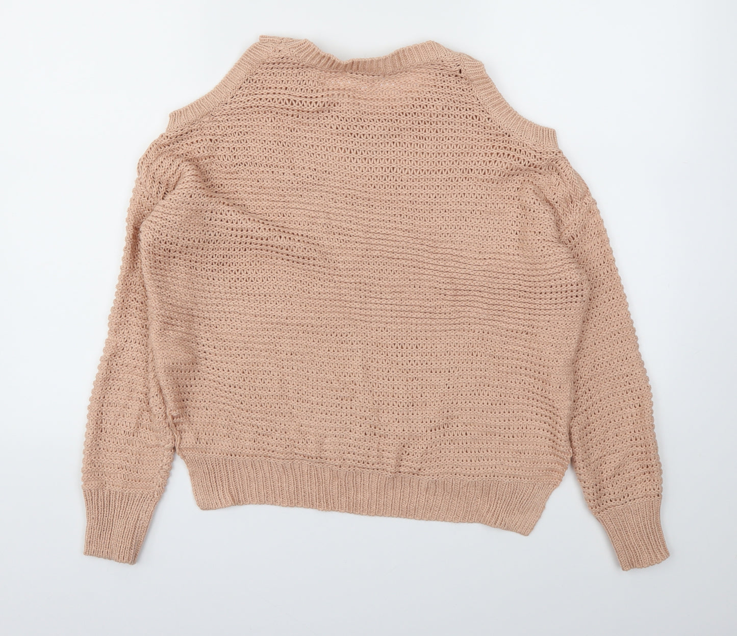 Peacocks Womens Pink   Pullover Jumper Size M