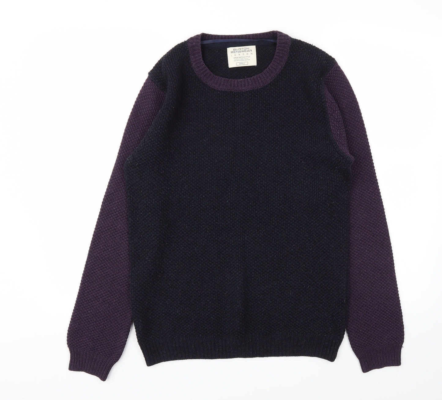 Burton Mens Blue   Pullover Sweatshirt Size S