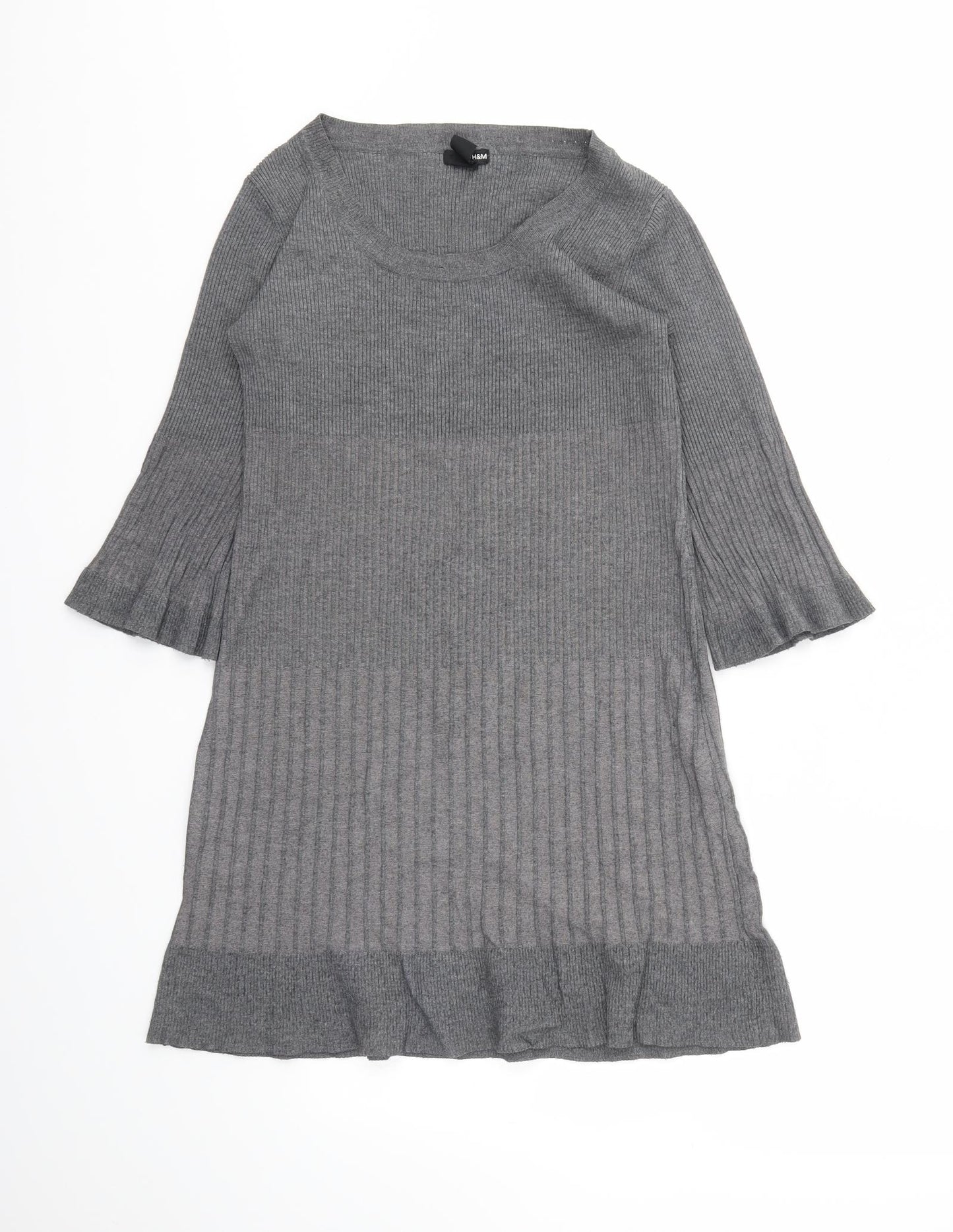 H&M Womens Grey   Fit & Flare  Size S
