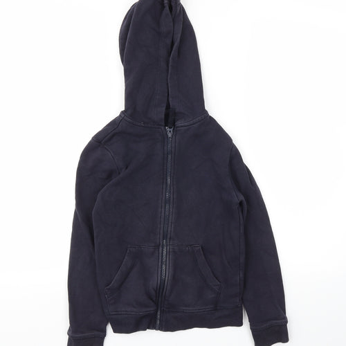 F&F Boys Blue   Full Zip Hoodie Size 9-10 Years