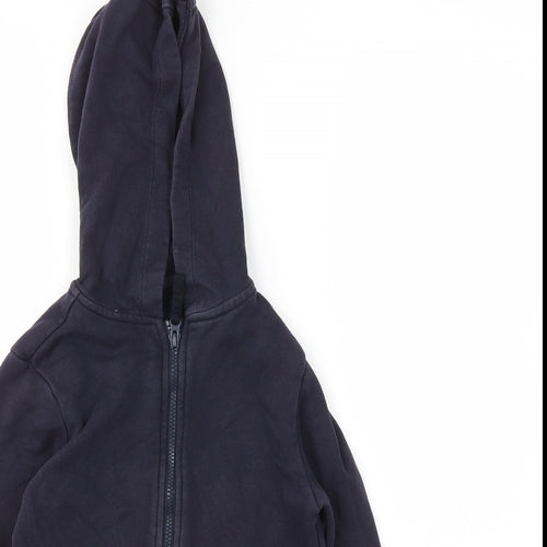 F&F Boys Blue   Full Zip Hoodie Size 9-10 Years