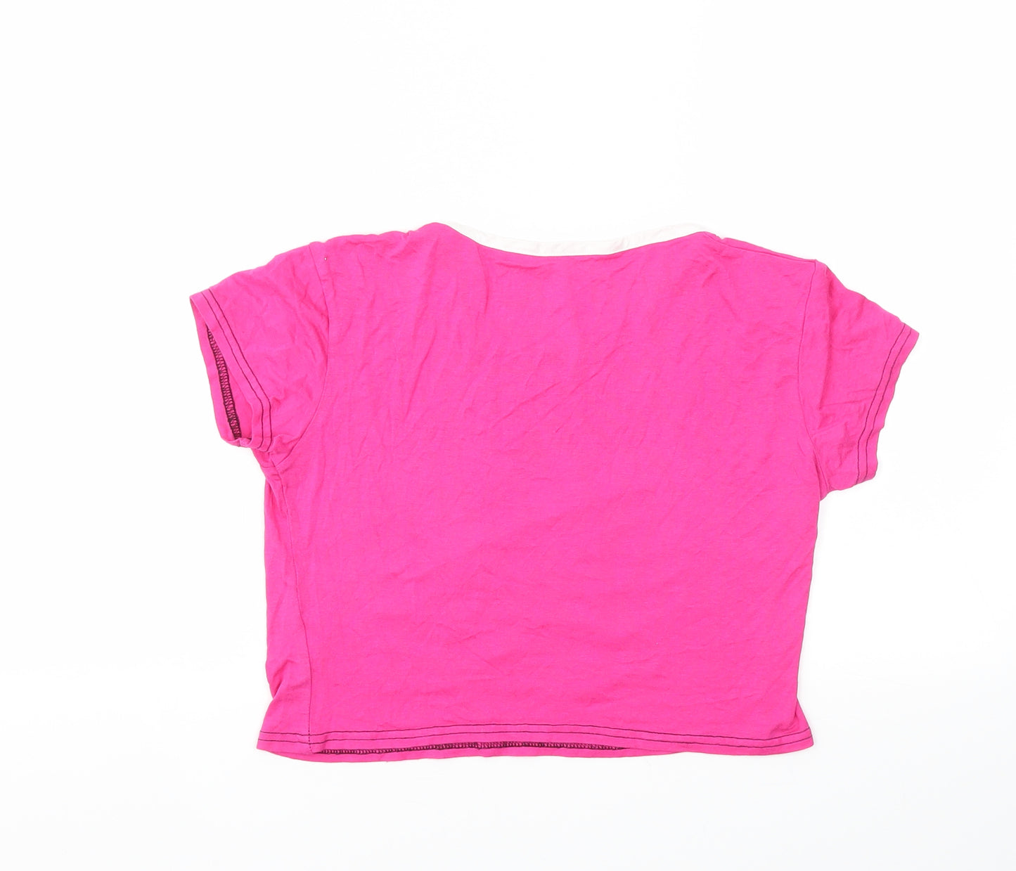 Queen Girls Pink   Basic T-Shirt Size M