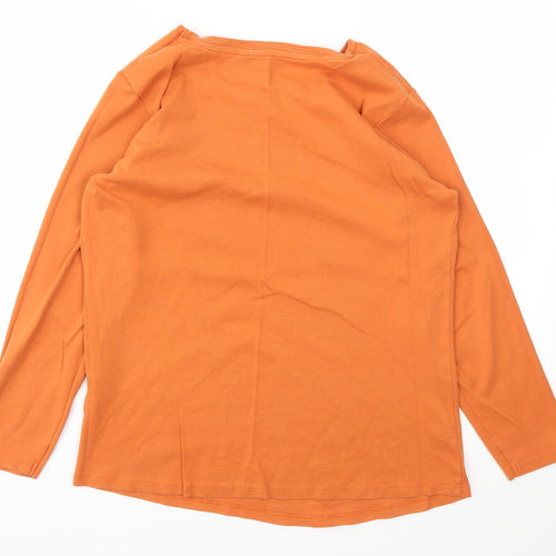 capsule  Womens Orange   Basic T-Shirt Size 16