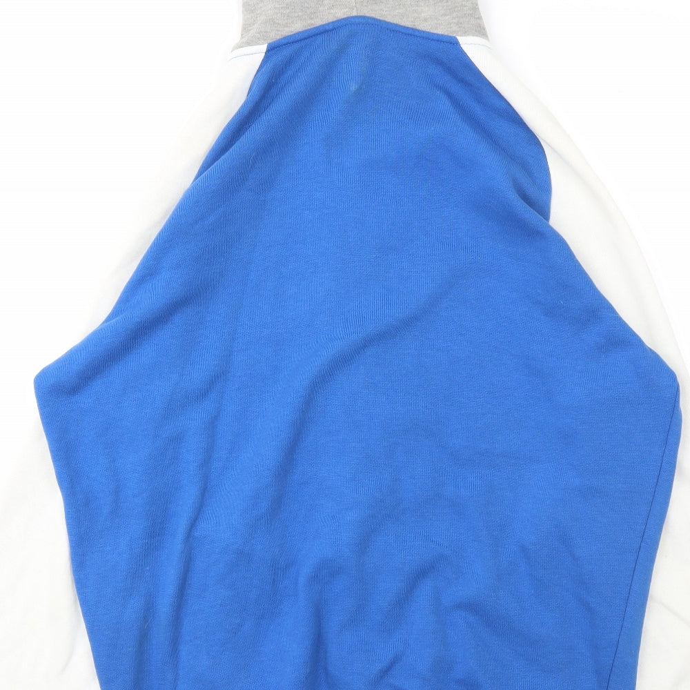 Sonneti Mens Blue   Cardigan Hoodie Size XL