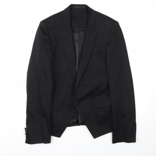 Topshop Womens Black   Jacket Blazer Size 38