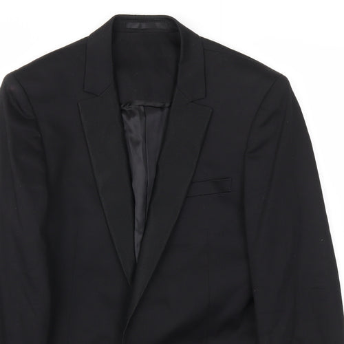 Topshop Womens Black   Jacket Blazer Size 38