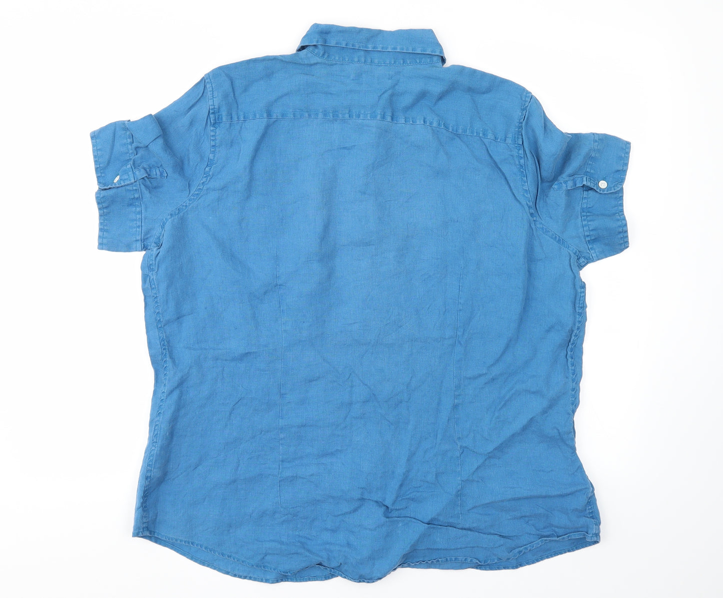 landsend Mens Blue    T-Shirt Size L