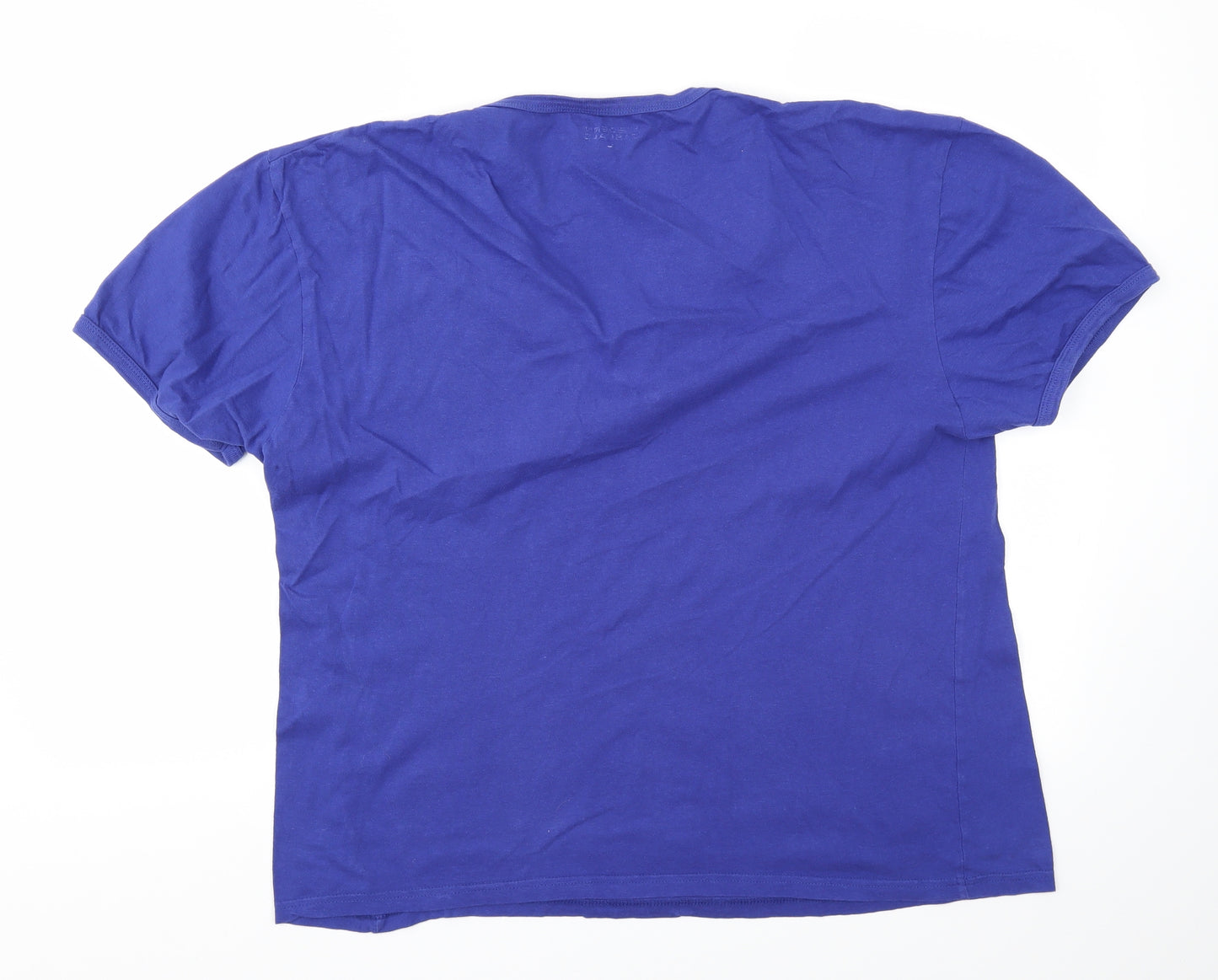 Modern Casuals Mens Blue    T-Shirt Size L