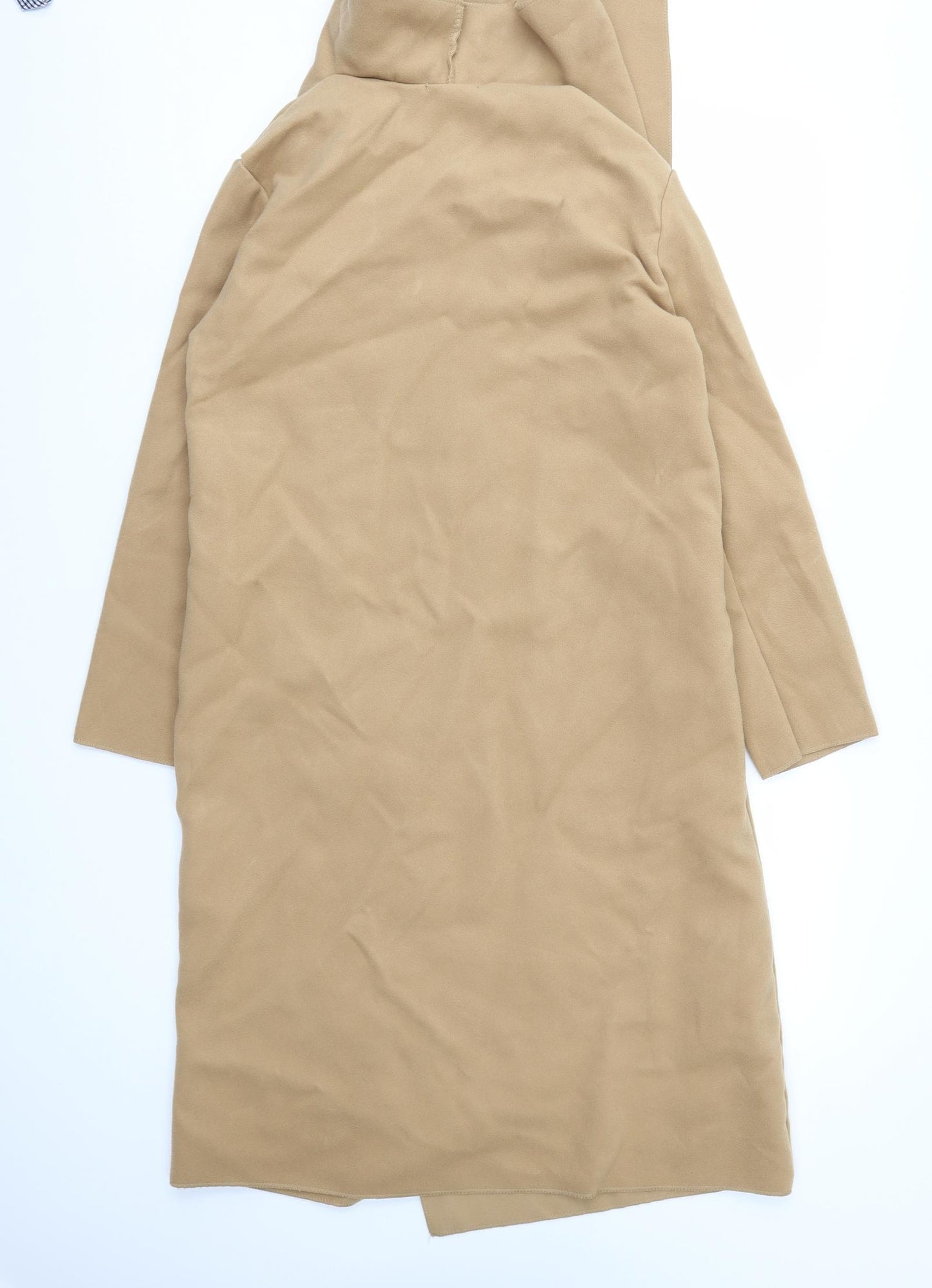 Preworn Womens Beige   Overcoat Coat Size M