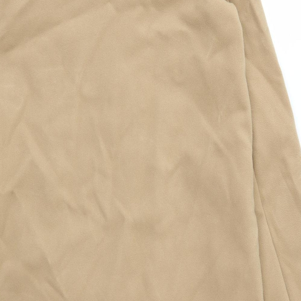 Preworn Womens Beige   Overcoat Coat Size M
