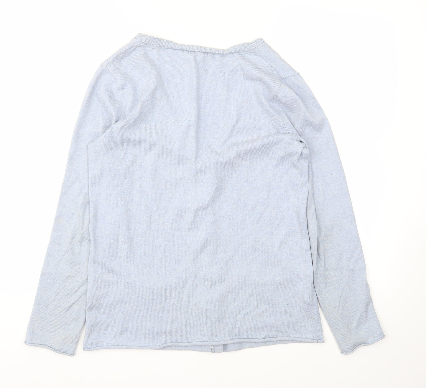 Eddie Bauer Womens Blue   Cardigan Jumper Size S