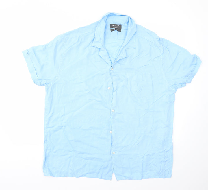 Primark Mens Blue T-Shirt Size L