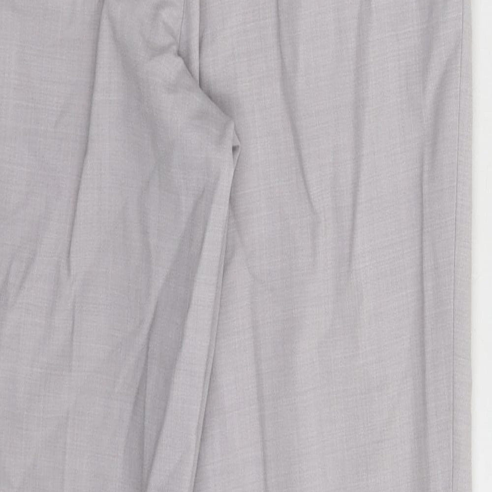 Gelco Womens Grey   Trousers  Size 12 L30 in