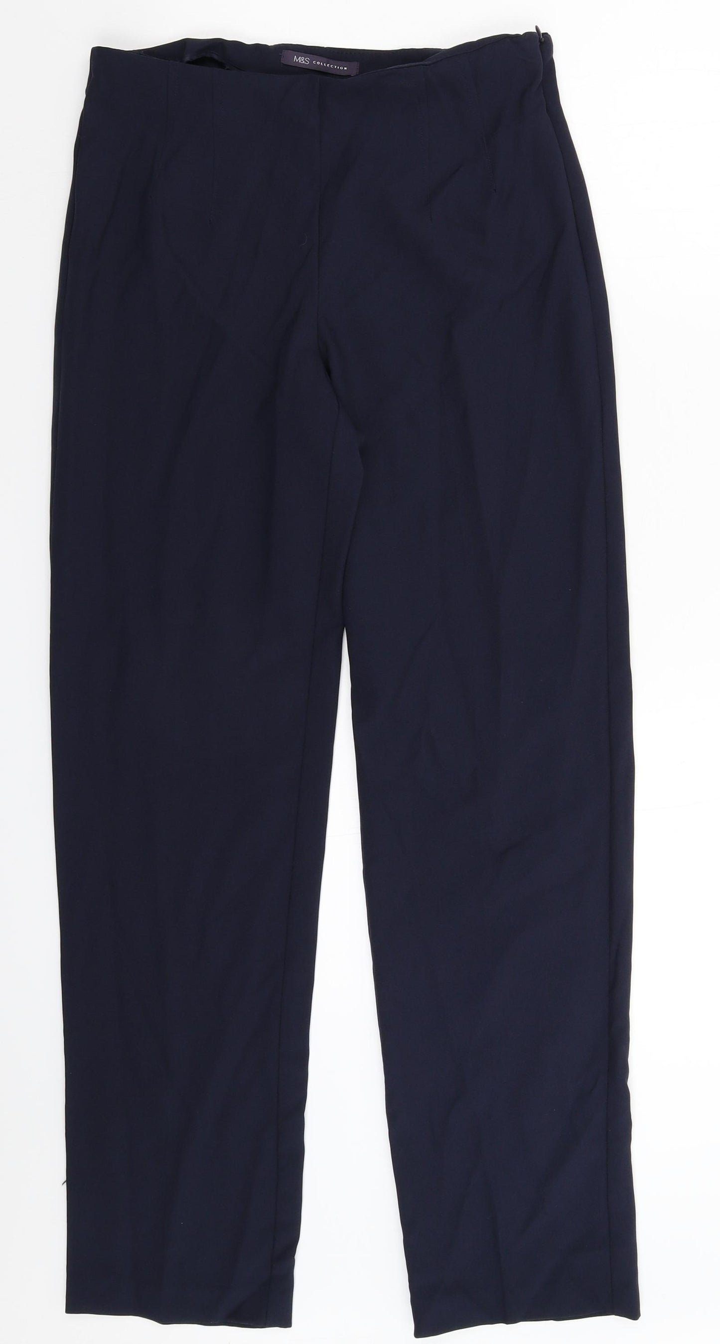 Marks and Spencer Womens Blue   Dress Pants Trousers Size 10 L30 in