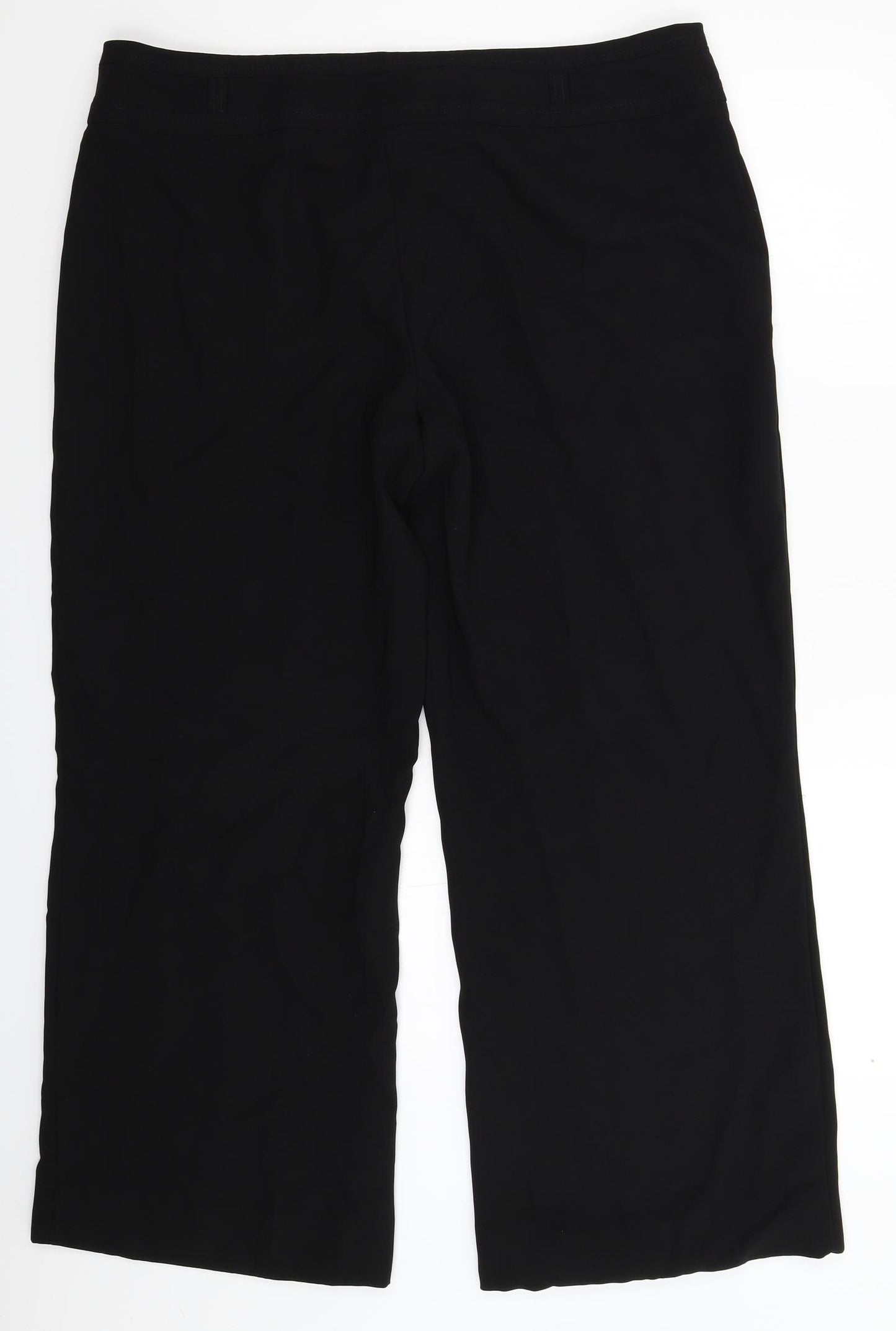 Debenhams Womens Black   Trousers  Size 18 L29 in