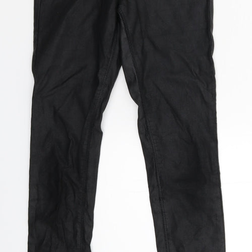 Denim & Co. Womens Black   Jegging Leggings Size 6 L27 in