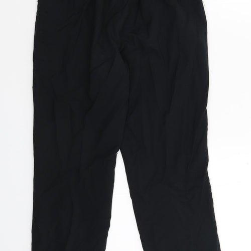 BHS Womens Black   Trousers  Size 8 L25 in