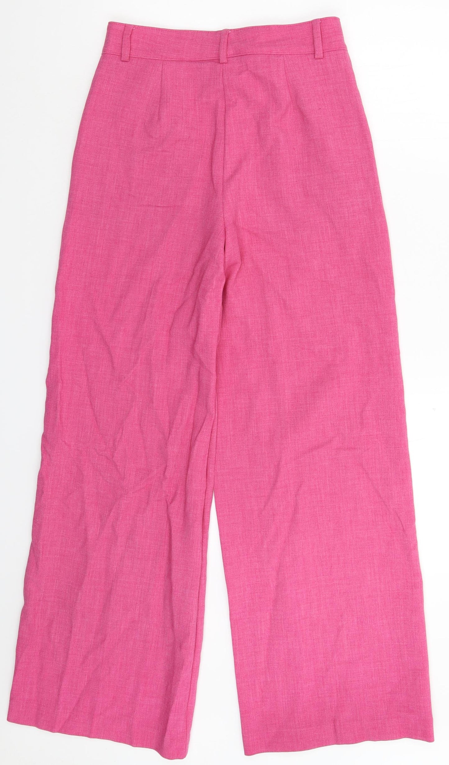 Marks and Spencer Womens Pink   Trousers  Size 8 L30 in
