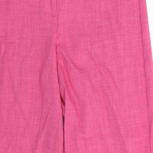 Marks and Spencer Womens Pink   Trousers  Size 8 L30 in
