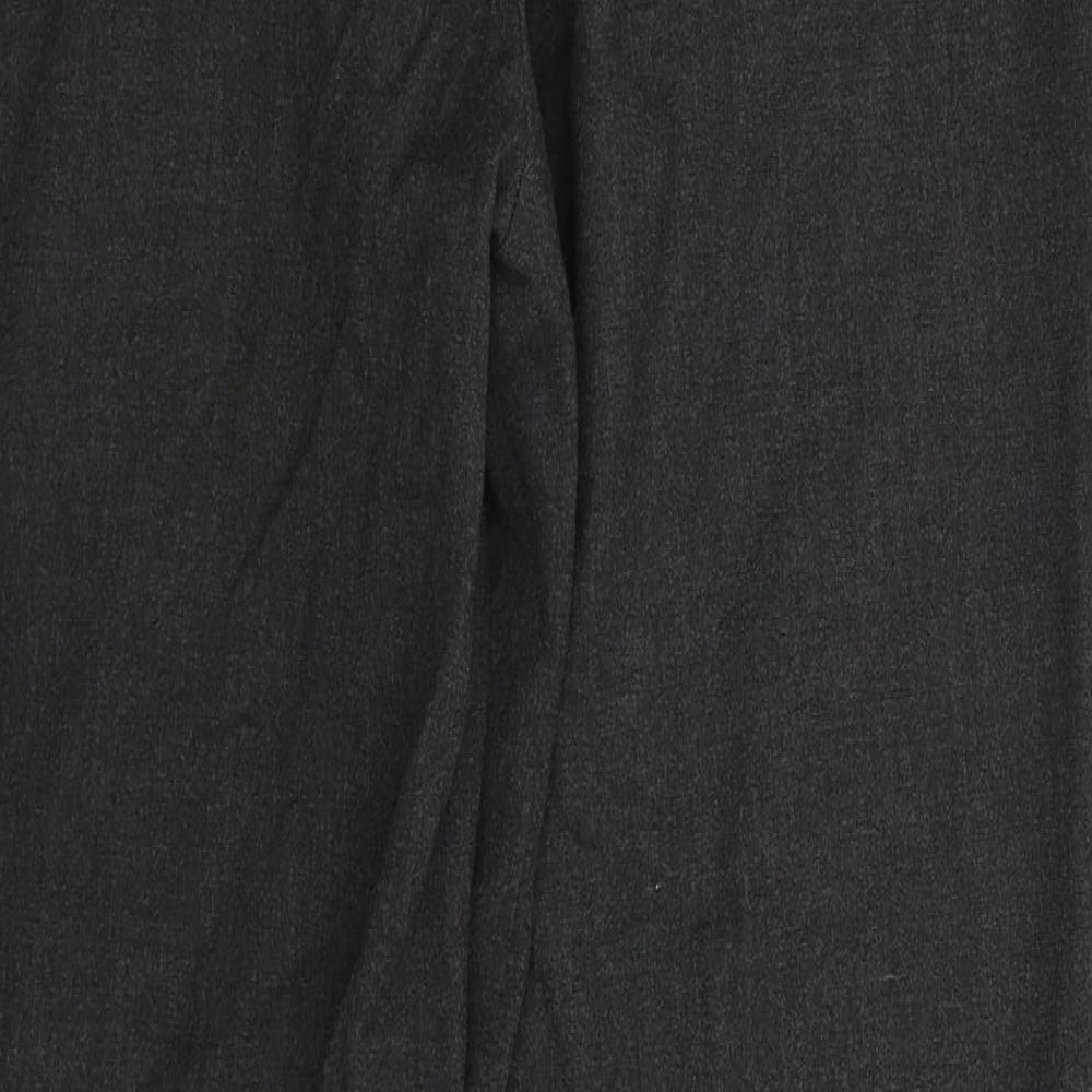 Marks and Spencer Womens Grey   Dress Pants Trousers Size 16 L31 in