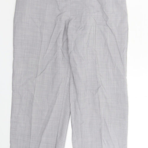 BHS Womens Grey   Dress Pants Trousers Size 10 L27 in