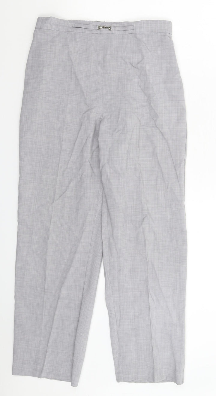 BHS Womens Grey   Dress Pants Trousers Size 10 L27 in