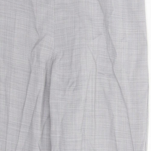 BHS Womens Grey   Dress Pants Trousers Size 10 L27 in