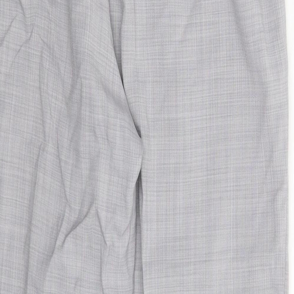 BHS Womens Grey   Dress Pants Trousers Size 10 L27 in
