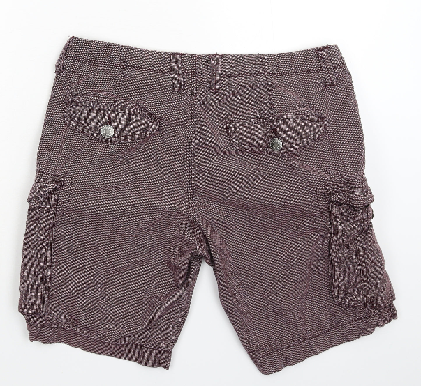 Peacocks Mens Brown   Cargo Shorts Size 36