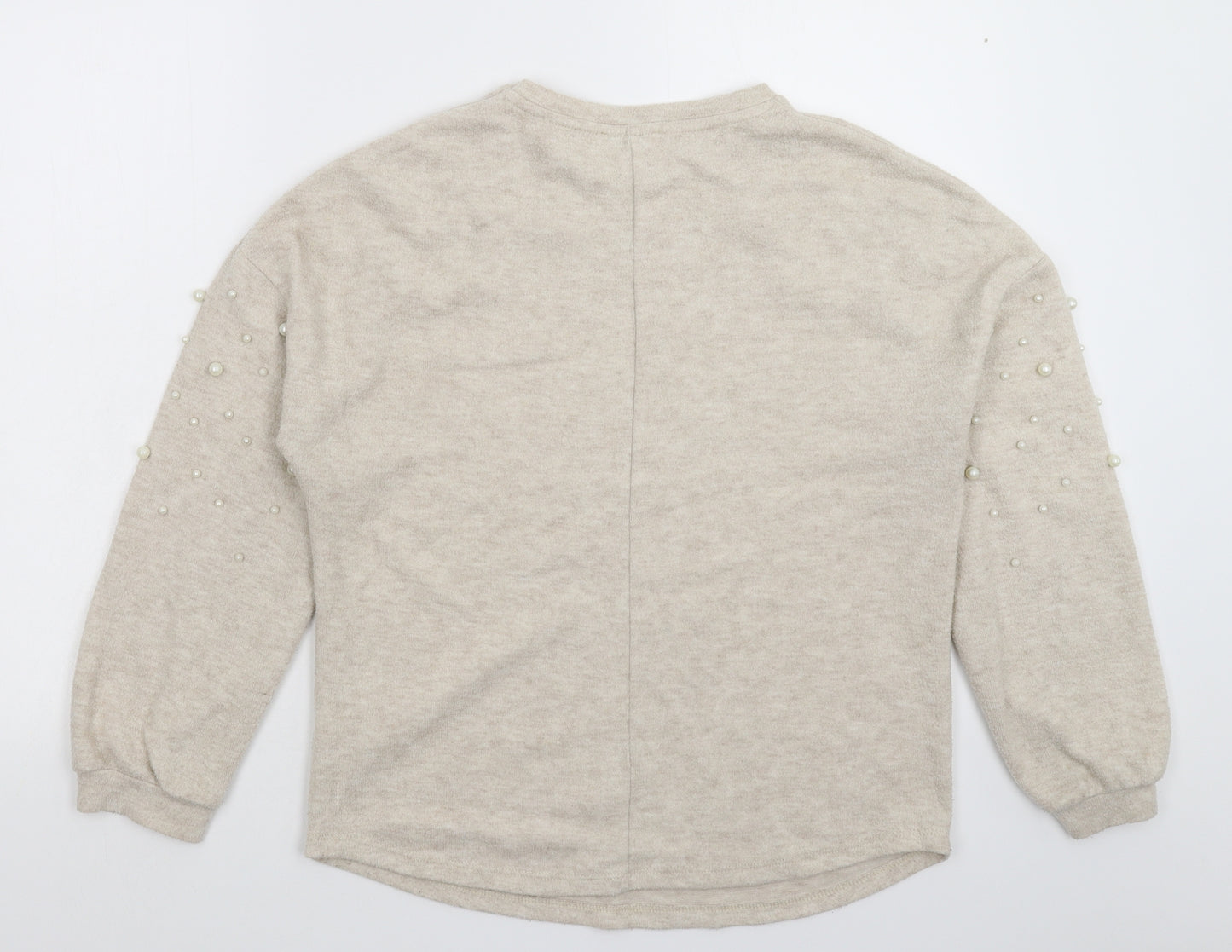 Papaya Womens Grey  Knit Pullover Jumper Size 8