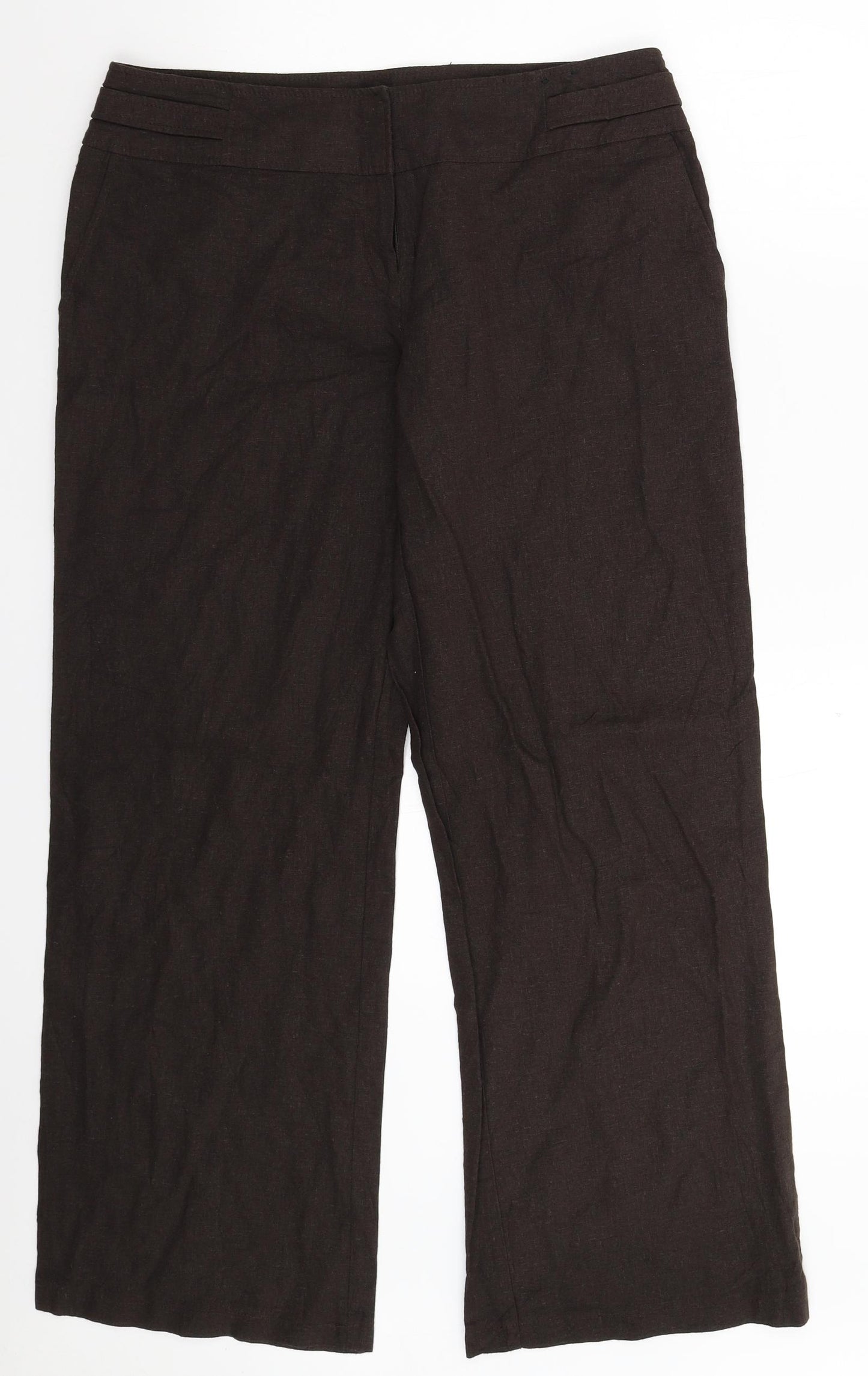 F&F Womens Grey   Trousers  Size 14 L30 in