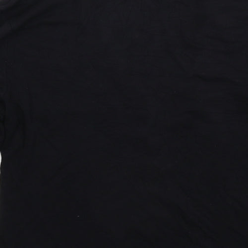 George Womens Black   Basic T-Shirt Size 14