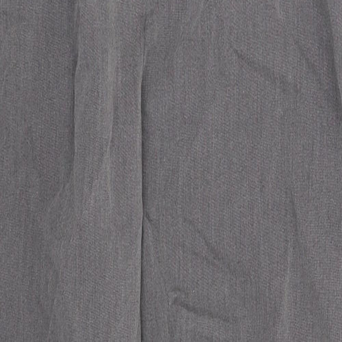 Topshop Womens Grey   Trousers  Size 8 L26 in