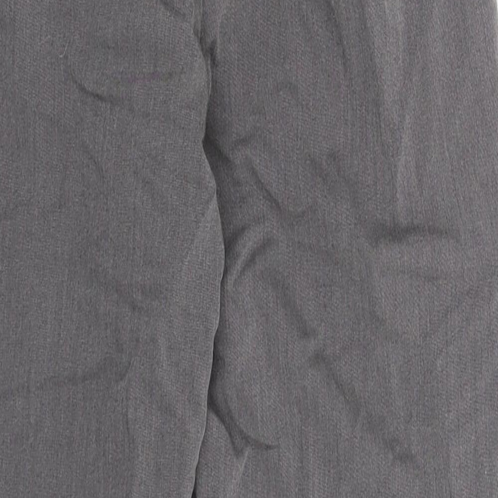 Topshop Womens Grey   Trousers  Size 8 L26 in