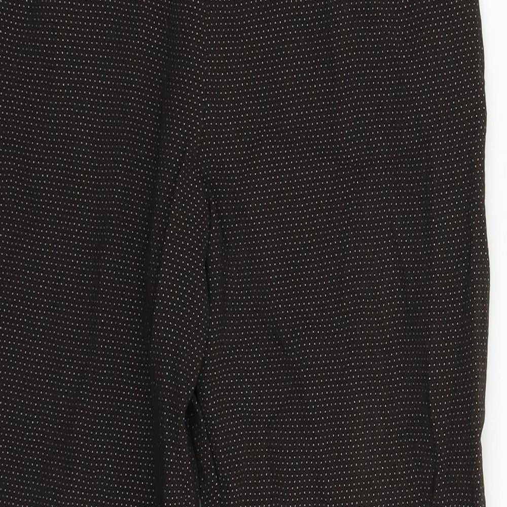Minuet Womens Black   Trousers  Size 8 L29 in