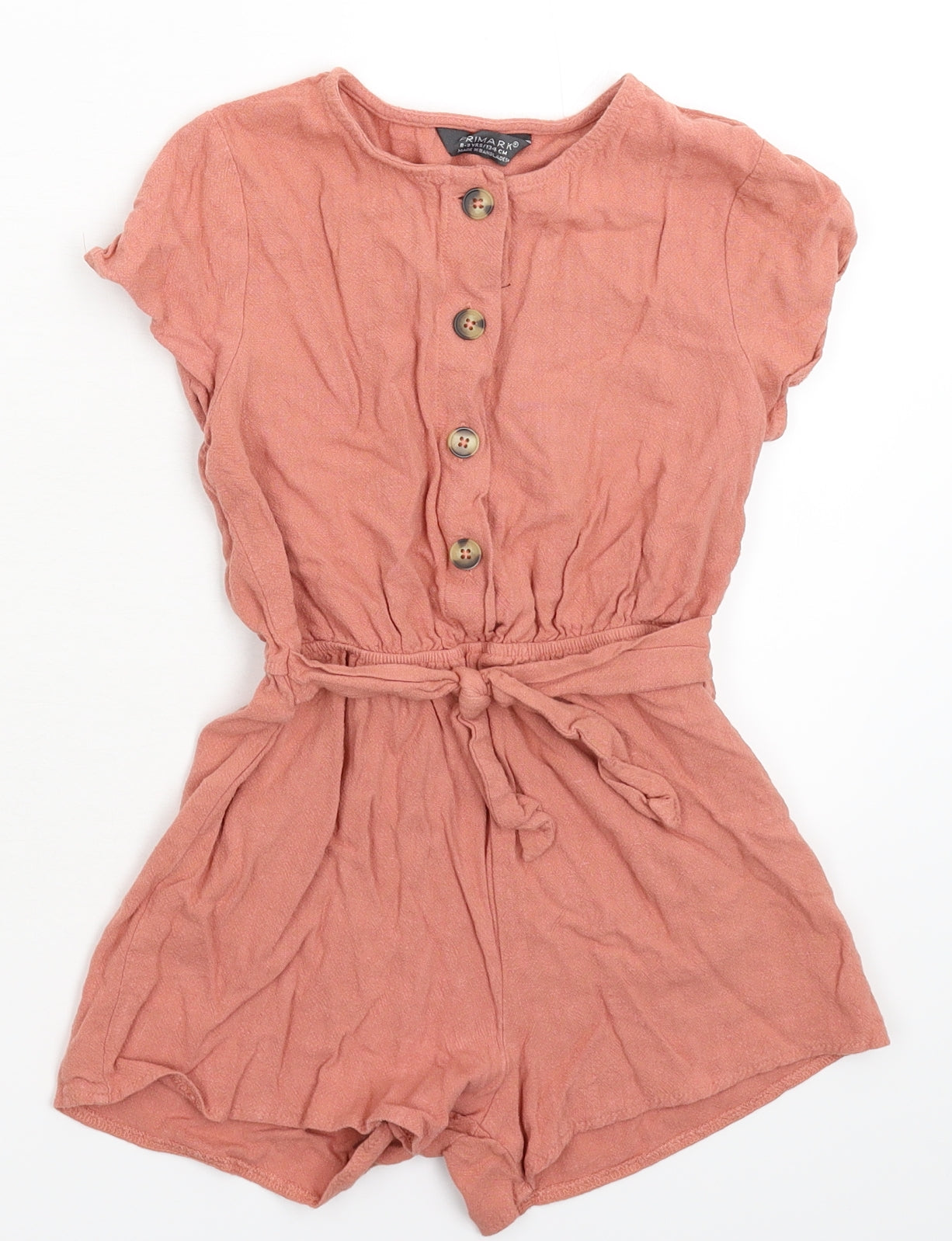 Primark Girls Beige   Jumpsuit One-Piece Size 8-9 Years