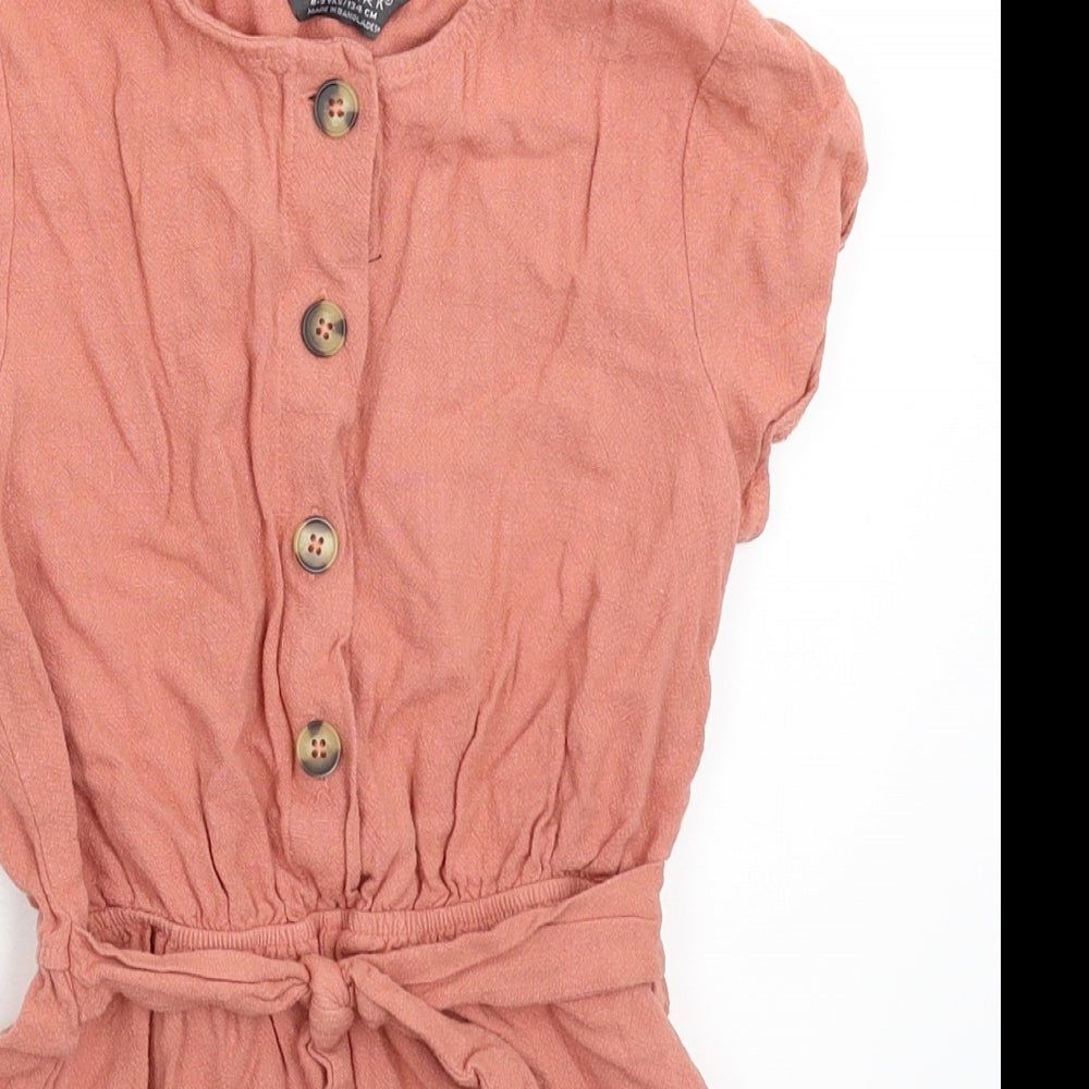 Primark Girls Beige   Jumpsuit One-Piece Size 8-9 Years
