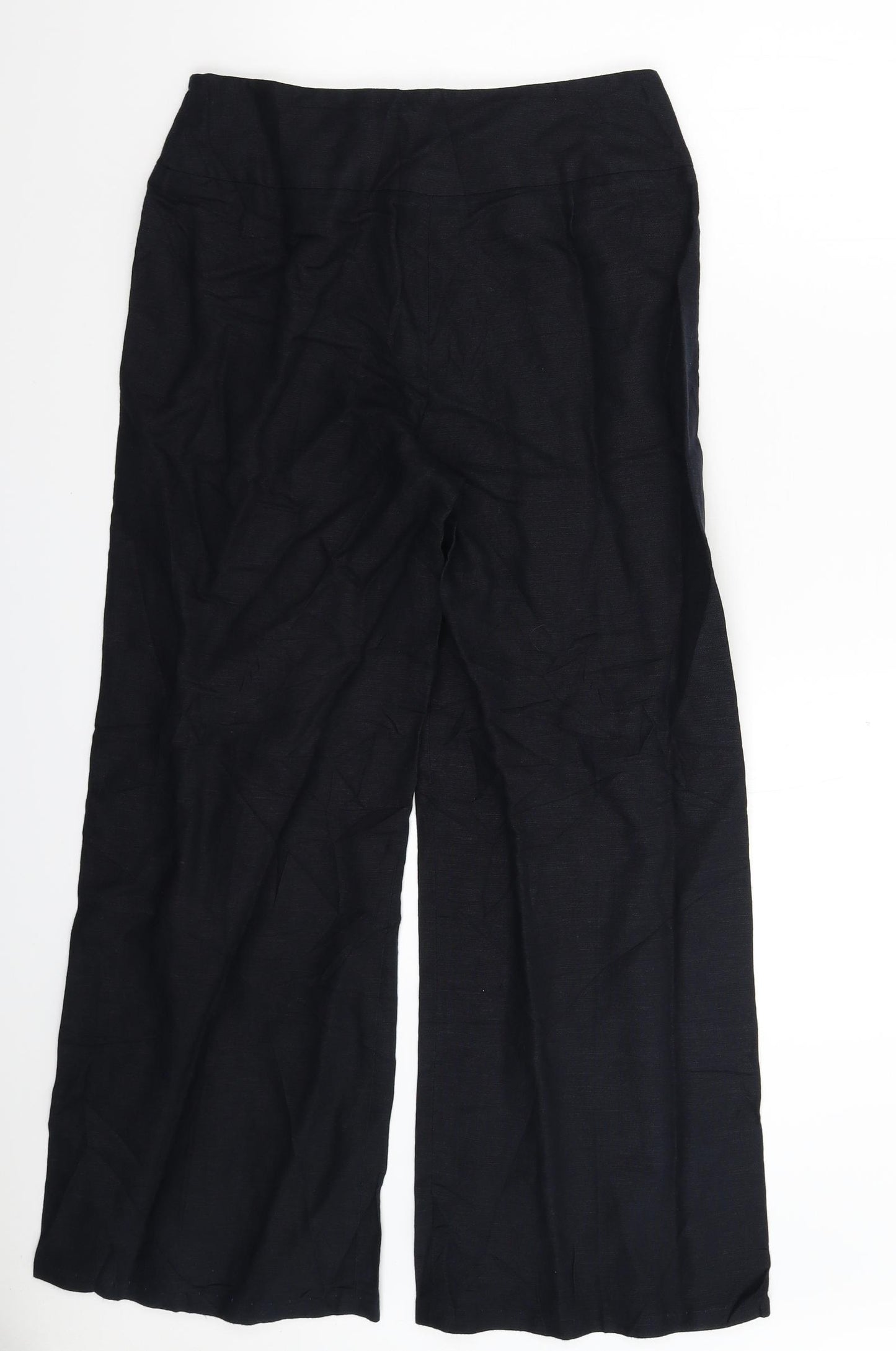 Wallis Womens Blue   Trousers  Size 14 L28 in