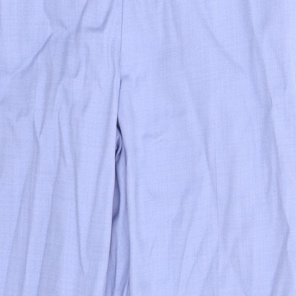 Marks and Spencer Womens Blue   Trousers  Size 8 L29 in