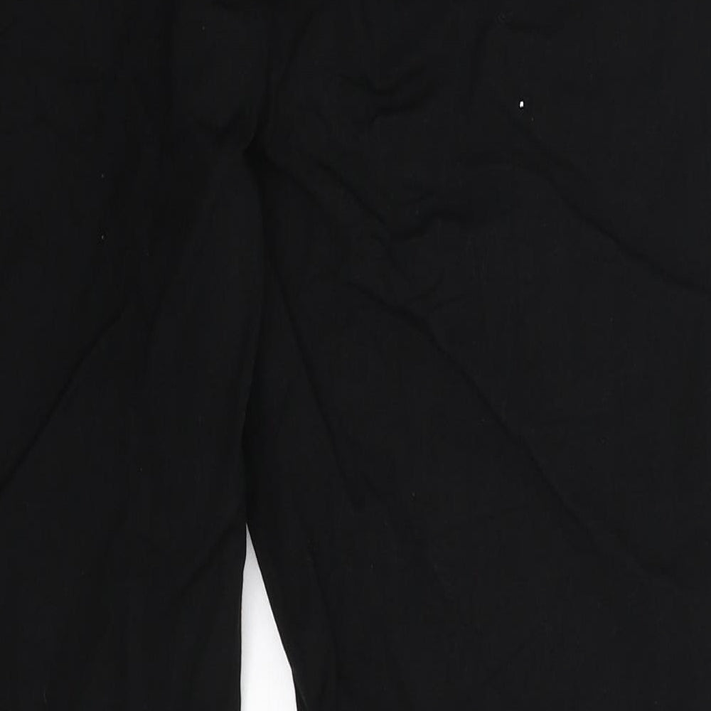 Marks and Spencer Womens Black   Trousers  Size 16 L25 in
