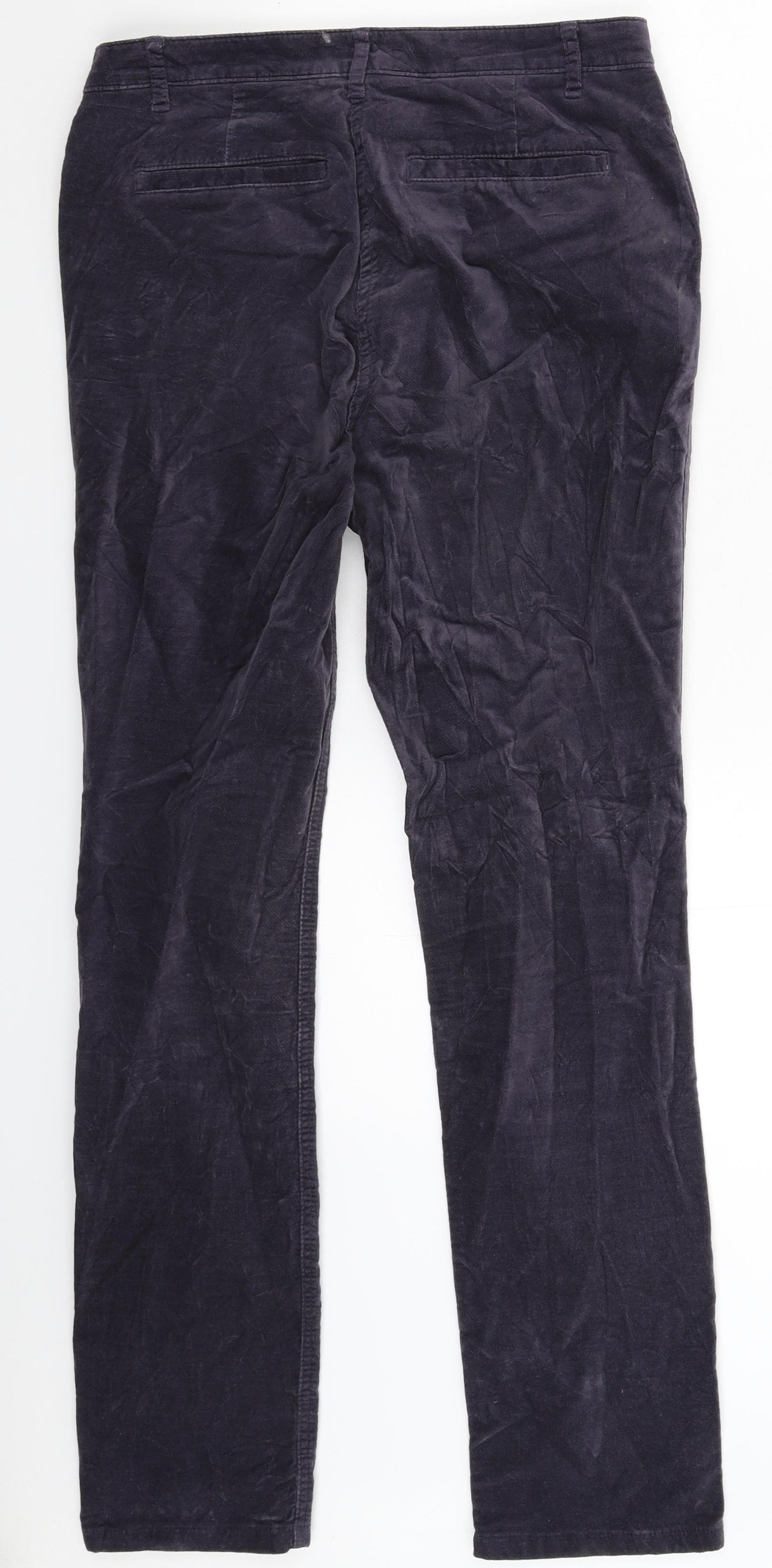 Per Una Womens Grey   Trousers  Size 12 L30 in
