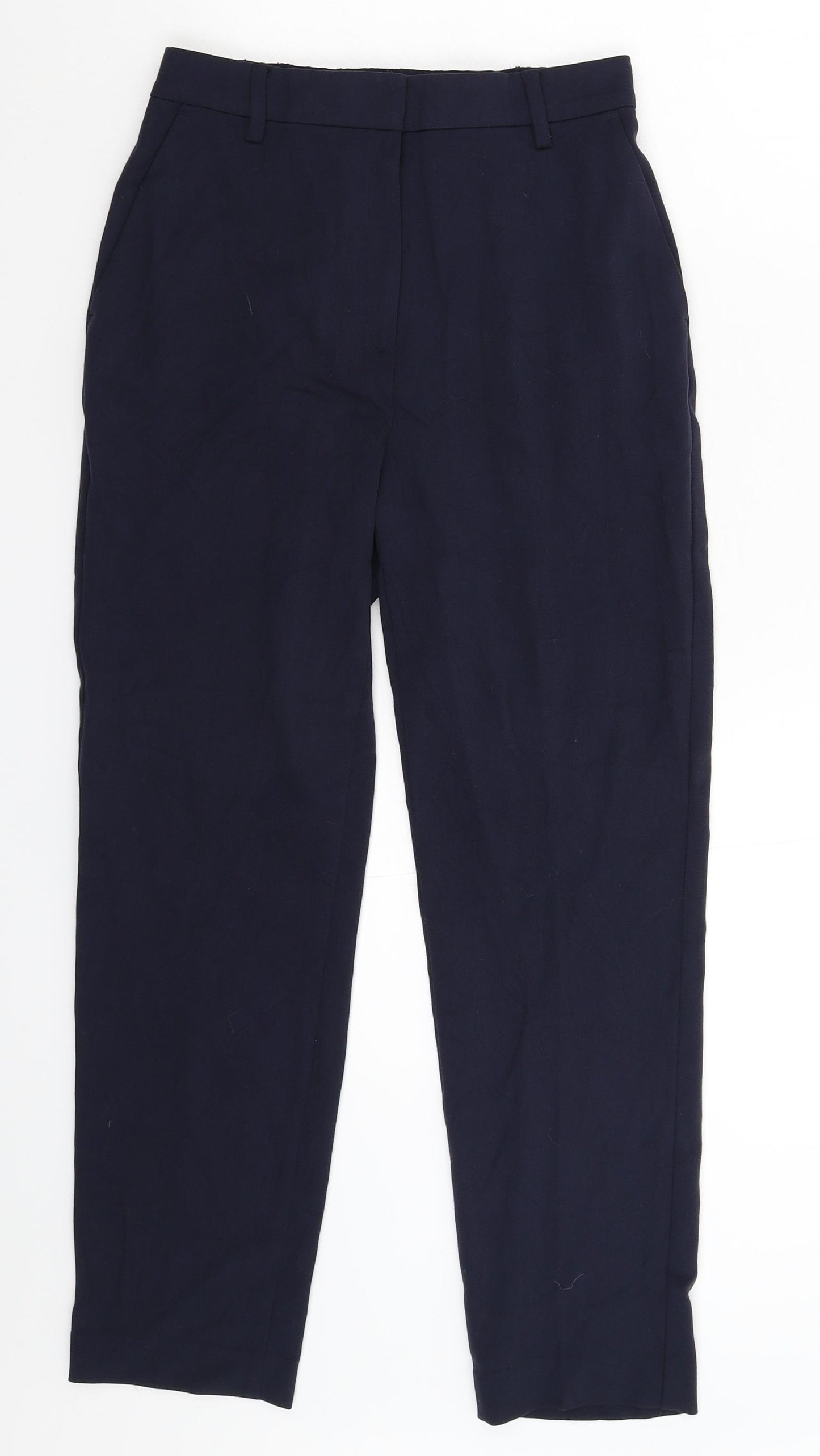 Marks and Spencer Womens Blue   Trousers  Size 8 L26 in