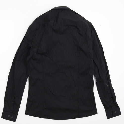 ASOS Mens Black    Dress Shirt Size S