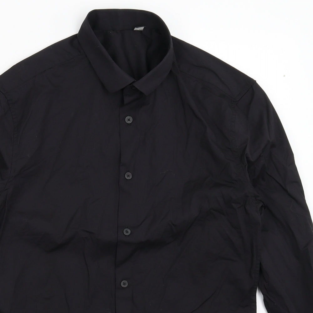 ASOS Mens Black    Dress Shirt Size S