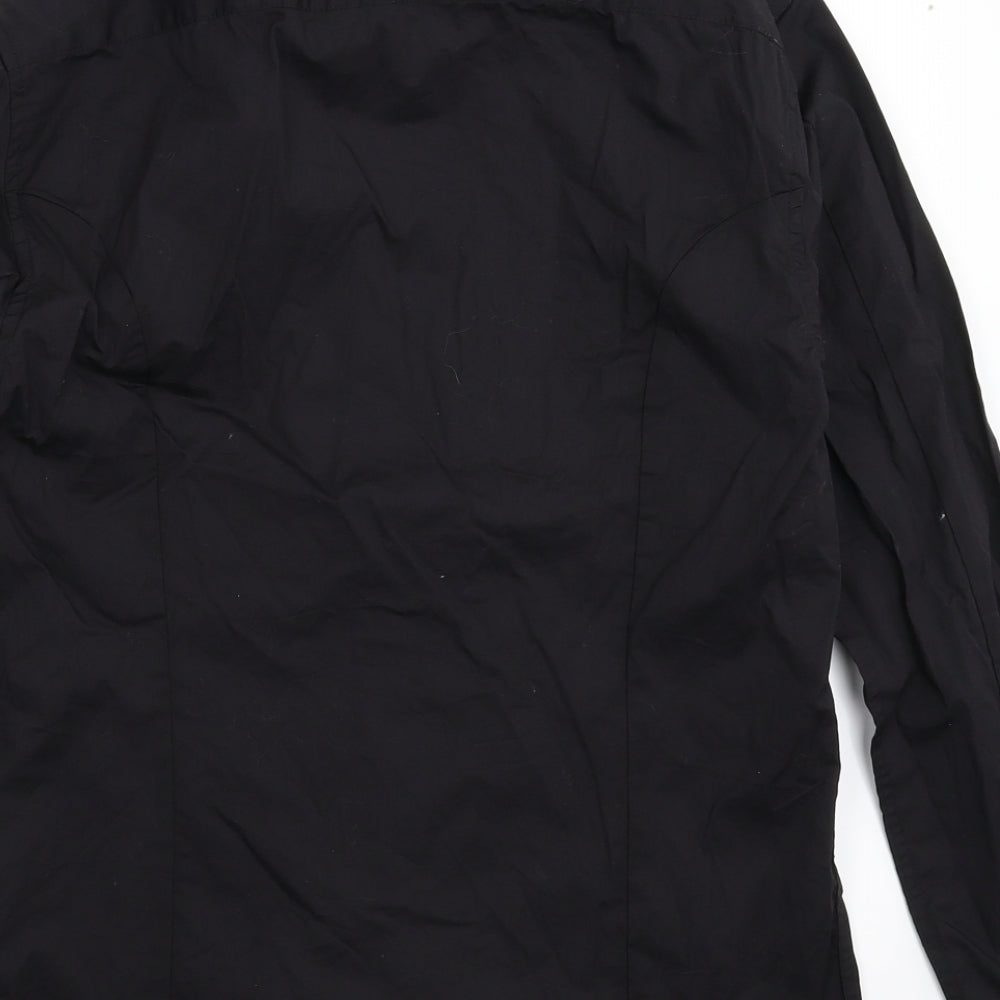 ASOS Mens Black    Dress Shirt Size S
